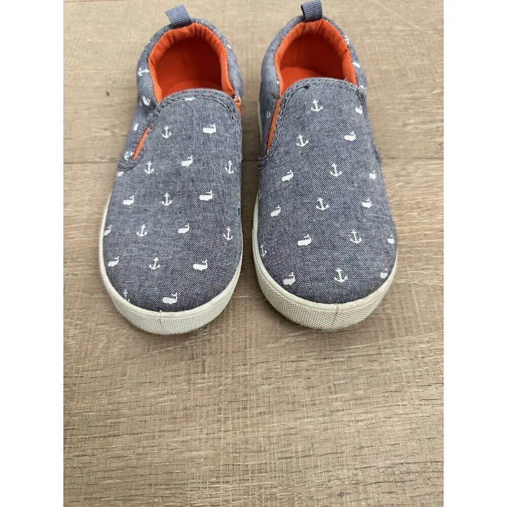 Carters Nautical Slid On Shoes